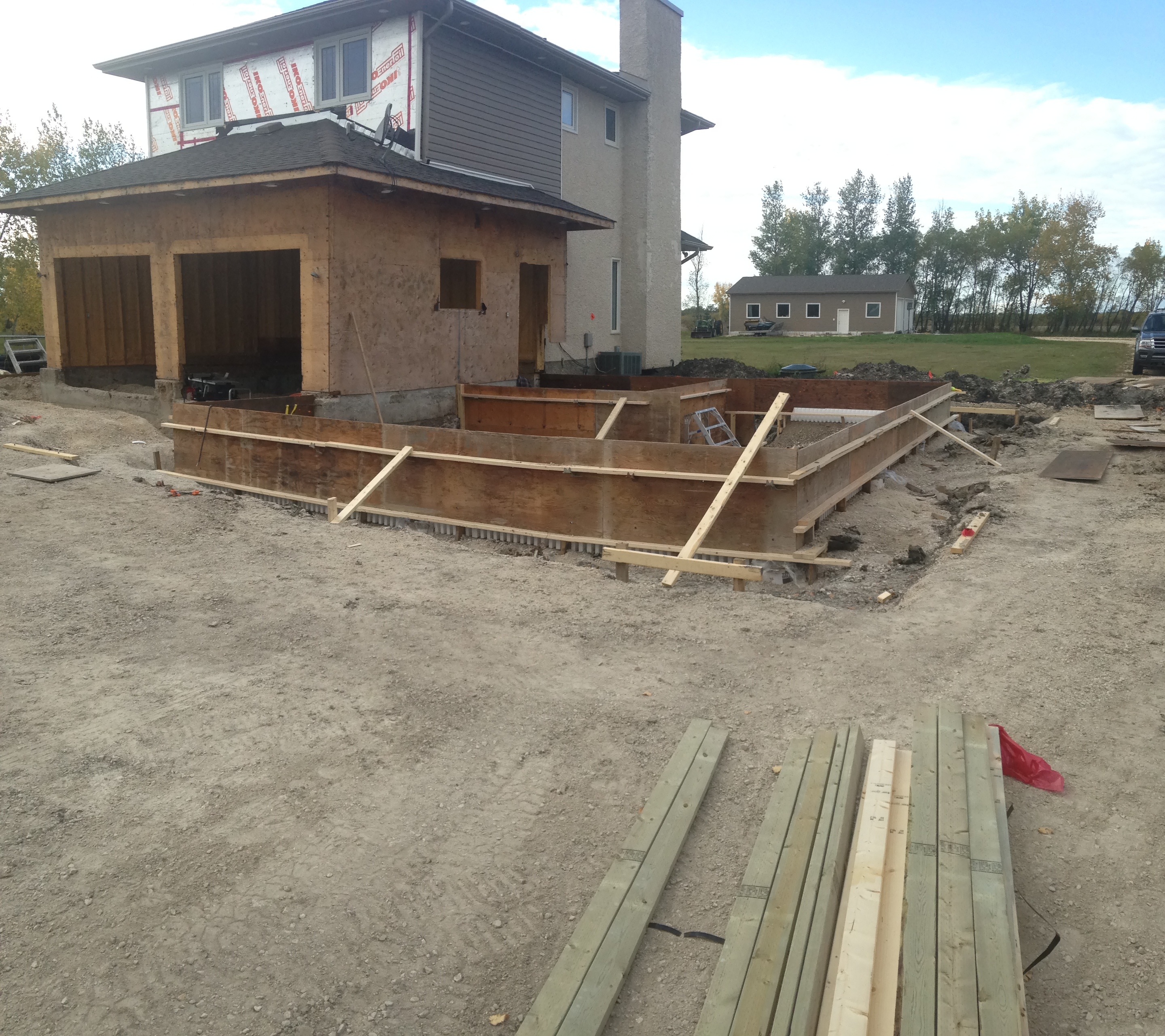 New Garage and New Living Space